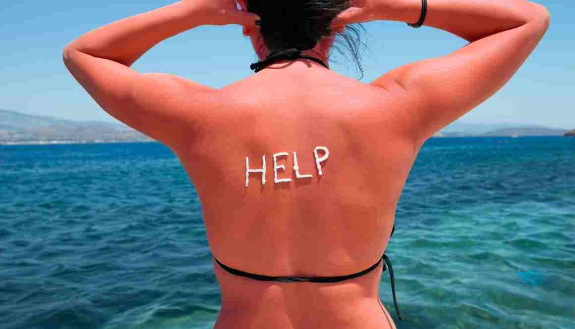 When your life is sunburned, it's time to change